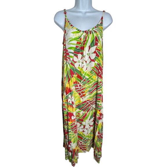 Jams World Dresses & Skirts - Jams World ARIANA Midi sundress Dress size Small Kaimana print USA made W3104
